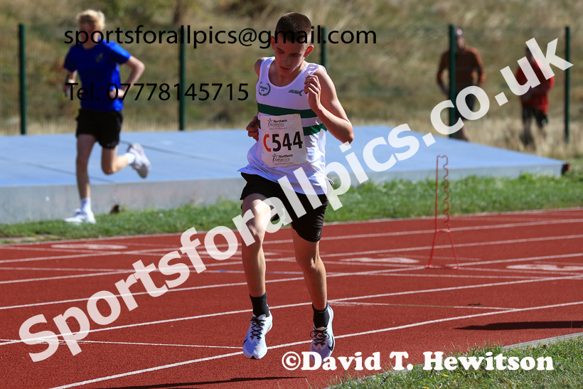 Boys Under-16s, 2026 Northern Mens 6 and Womens 4 Stage and Youngsters Relays, Silksworth, Sunderland. Photo: David T. Hewitson/Sports for All Pics